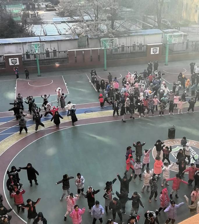 32组竖版视频中小学校园生活活动文化素材