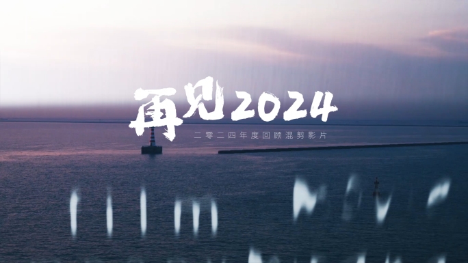 再见2024年终混剪片头