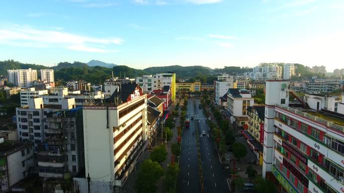 云海 山里日出 琼中航拍 海南琼中云海