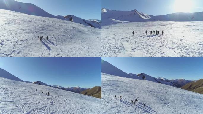 雪山攀登