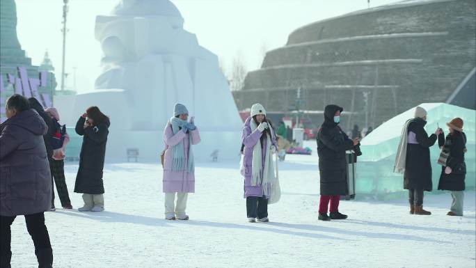 2025第26届哈尔滨冰雪大世界游客