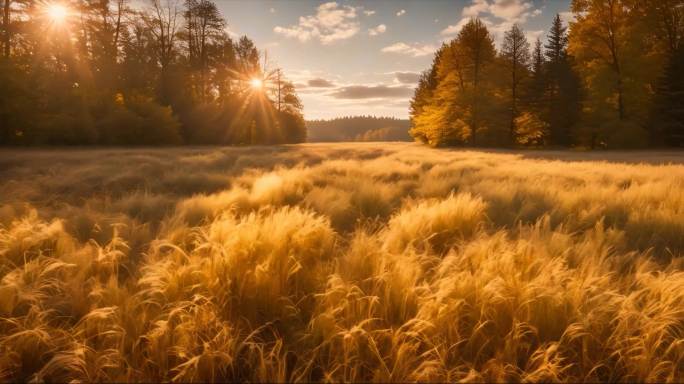 风光延时合集海洋森林雪山海洋日出夕阳2