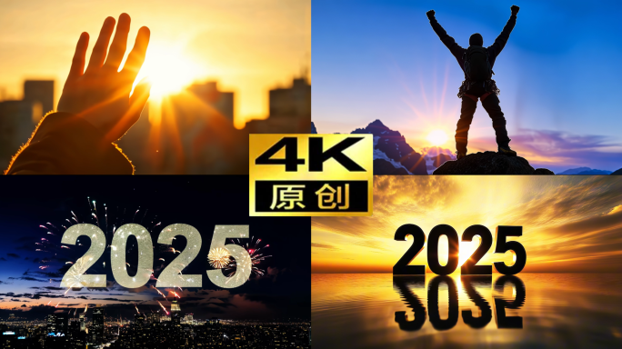 2025迎接新年蛇年元旦迈向明天美好未来