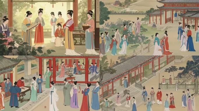 汉宫春晓图动画