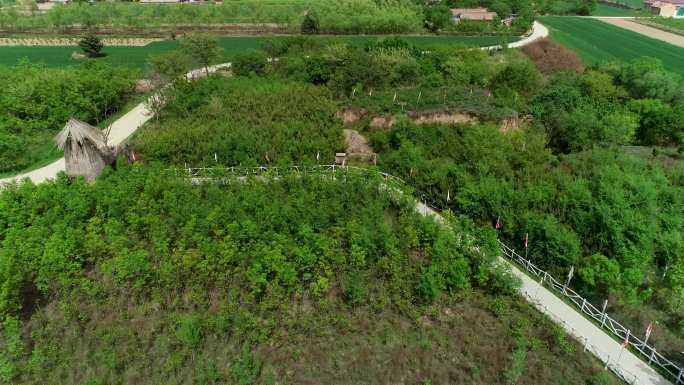 4K航拍庆阳南佐遗址