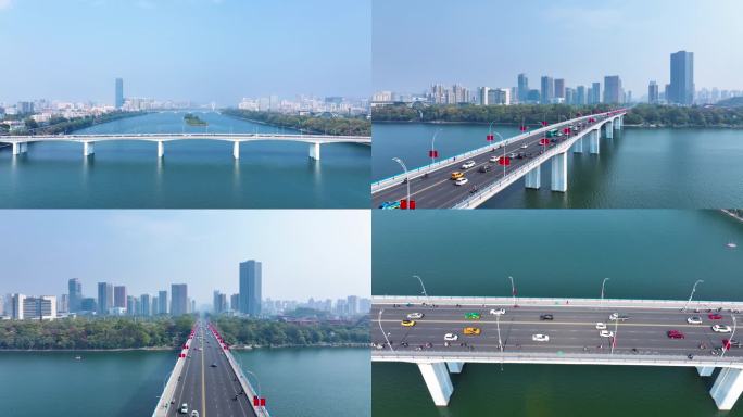 柳州文昌大桥航拍