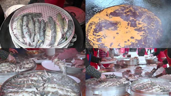 婚宴坝坝宴清蒸鱼豆豉鱼青椒鱼麻辣川味