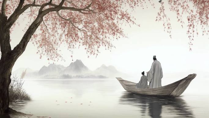 唐 孟浩然 过故人庄 无字幕
