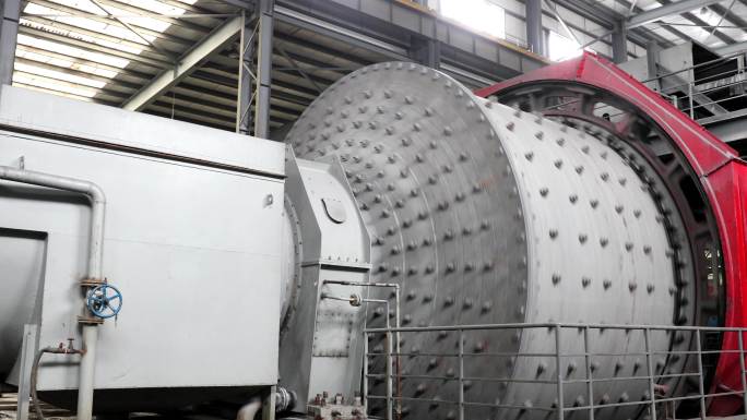 矿山重选设备 球磨机 选厂 车间