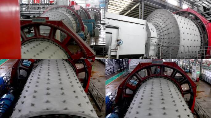 矿山重选设备 球磨机 选厂 车间