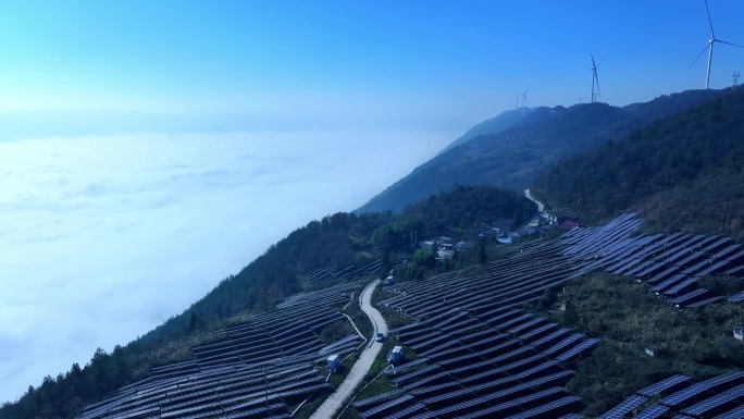 清洁能源光伏科技 新能源 太阳能风能