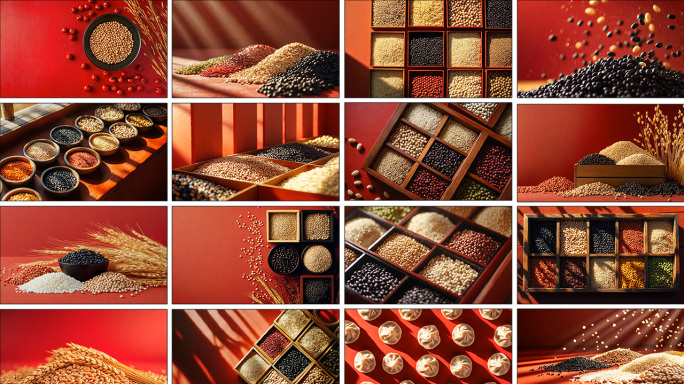 五谷杂粮五谷丰登膳食纤维