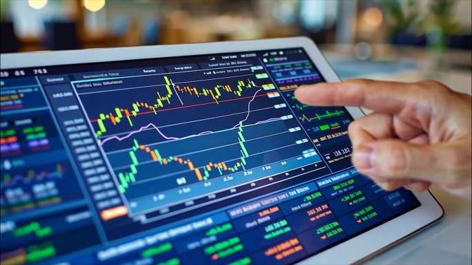 股票股市金融炒股投资证券基金交易员ai