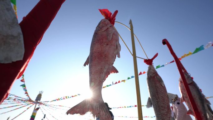 查干湖冬捕节祭湖仪式