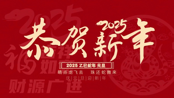 2025元旦快闪