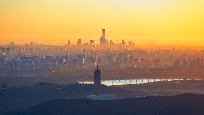 北京城市地标建筑风光延时cbd大合集高清