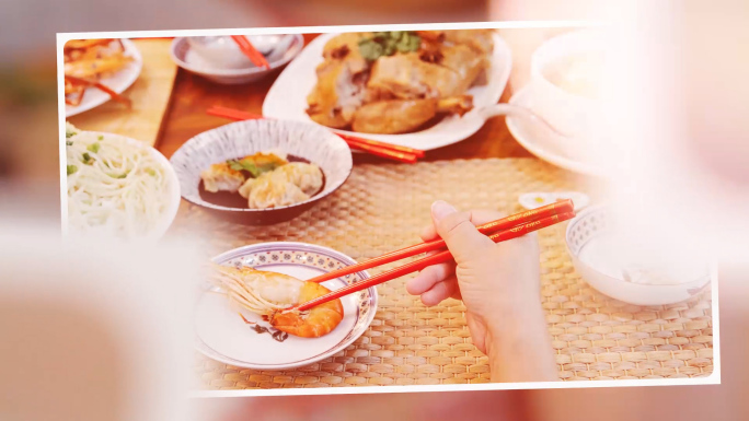 春节图片喜庆节日照片包装新年相册活动展示