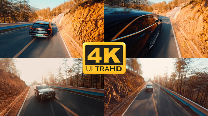 奔驰EQC盘山公路路跑