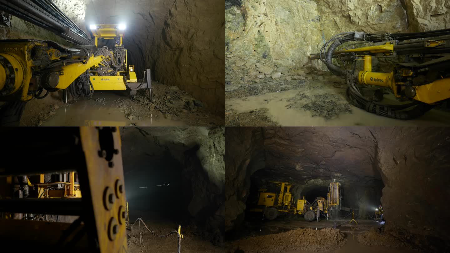 铅锌银铜矿井下机械探矿设备 采矿