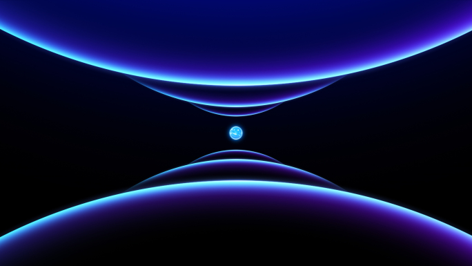 科技创新概念粒子宣传启动仪式