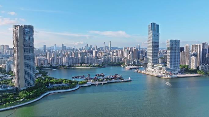 4K深圳南山建筑群