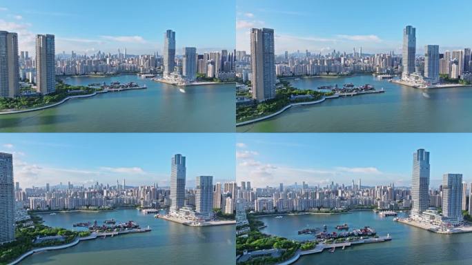 4K深圳南山建筑群