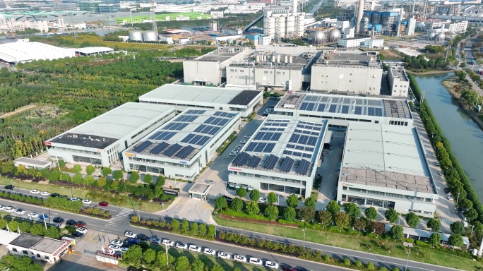 德国工业园航拍企业