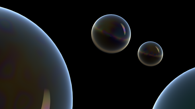 彩色泡泡-高分辨率-带通道