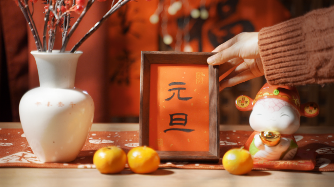 2025新年元旦蛇年春节跨年年货新年氛围