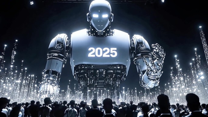 2025机器人震撼开场片头