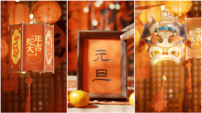 【元旦】2025年新年素材