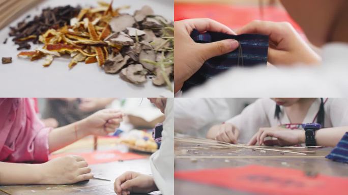 【合集】端午香袋手作香囊艾草手工DIY