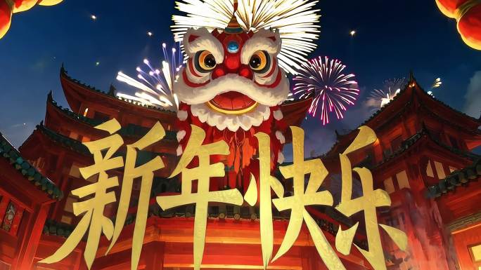 2025片头蛇年大吉喜迎新春合集