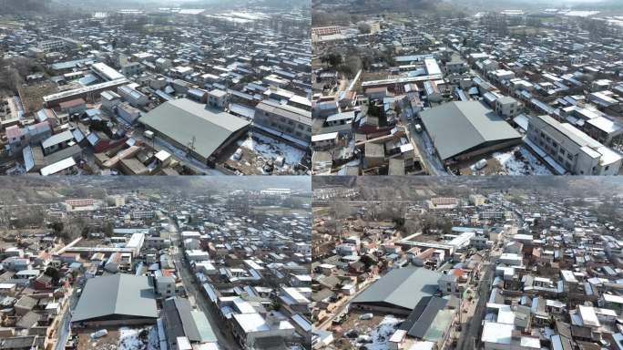 甘肃天水乡村冬季