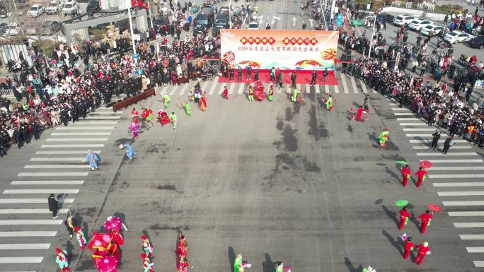 河北灯会年会传统中国风民间庆祝花会