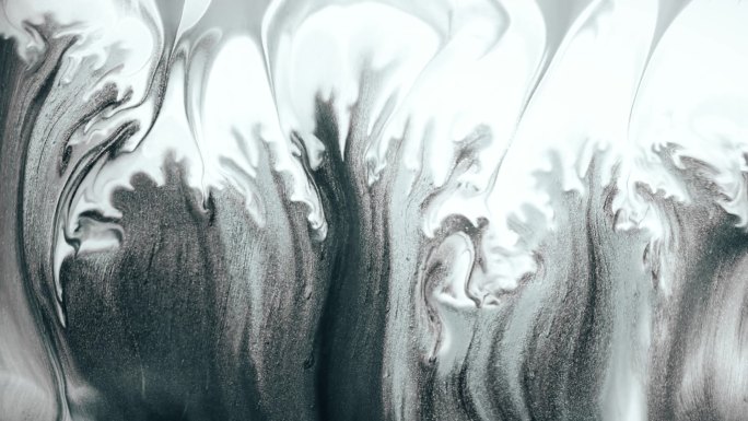 水墨流动