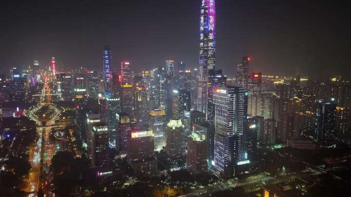 深圳夜景   延时  平安大厦