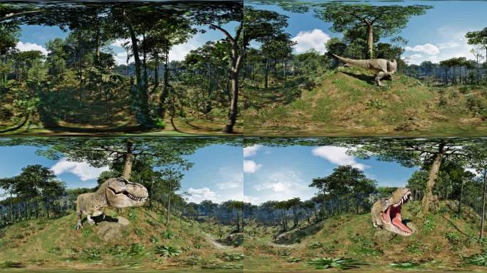 侏罗纪 VR720 360全景 霸王龙