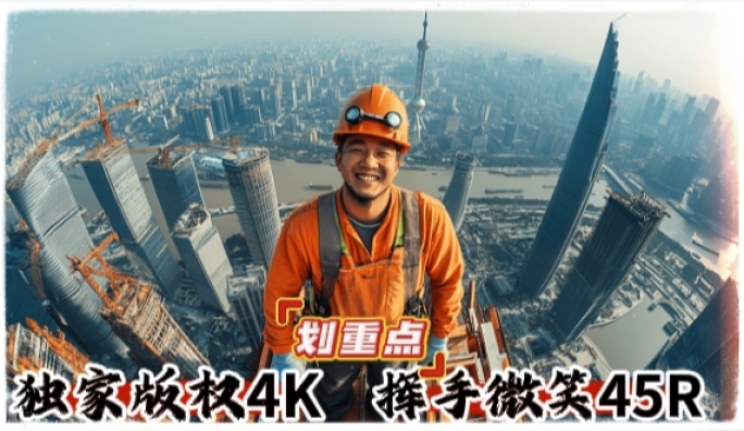 各行业人物挥手笑脸汇聚大合集