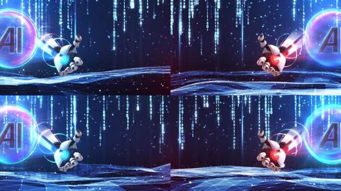 机械手 AI 未来 数码流 人工智能