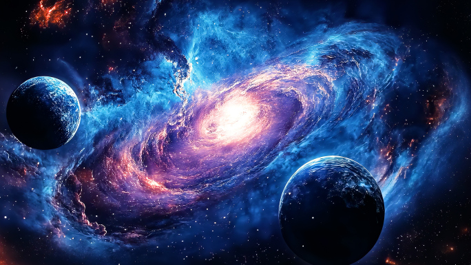 宇宙星系太空星球星环行星星云太空天体银河