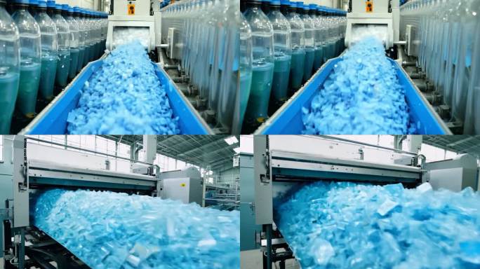 塑料瓶破碎清洗再生颗粒流水线