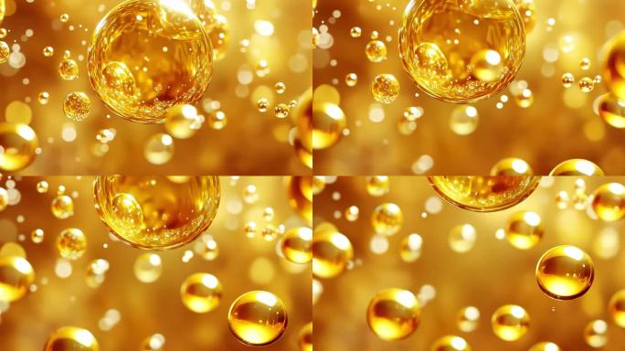 细胞分子精华修复饱满滋养精华球化妆品皮肤