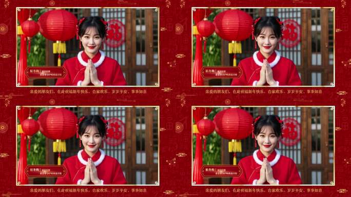 新年框