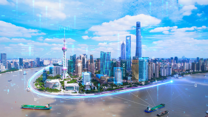 科技城市/智慧交通4k