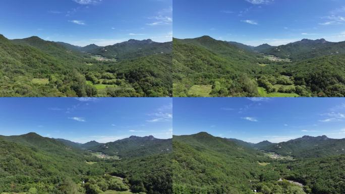 忠清北道，古阜郡，山村风景 / 韩国