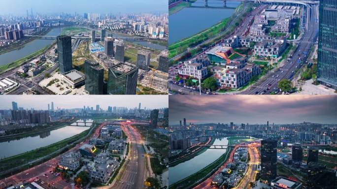 [4K合集】2024马栏山日夜航拍镜头