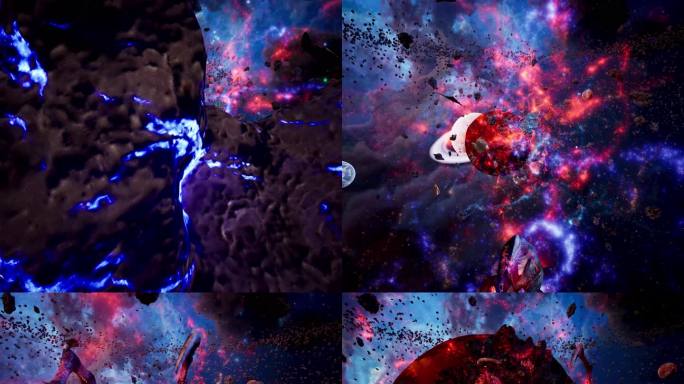 4K影视级太空科幻历险探险