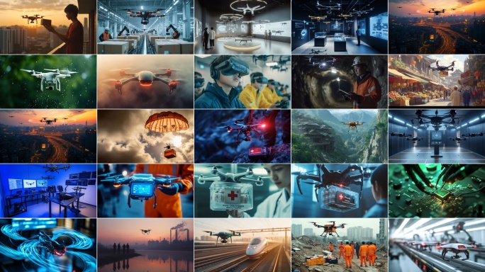 低空经济无人机研发低空产业低空飞行器科技