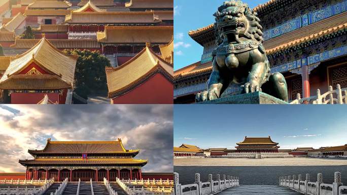 故宫紫禁城皇宫中国风建筑东方美学华夏文明